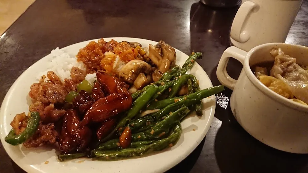 Green Beans General TSO's Chicken
